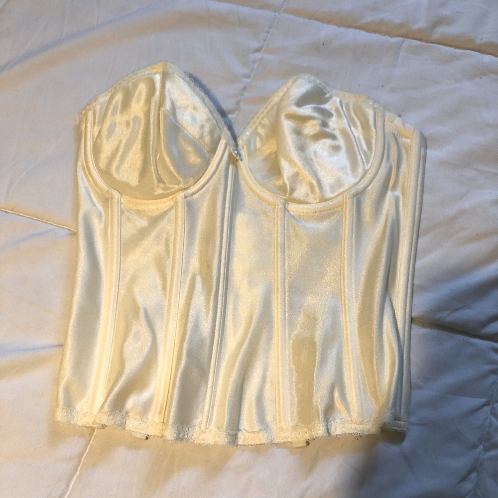 cream corset/bust